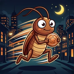 أيقونة Cockroach Runner: Endless Run